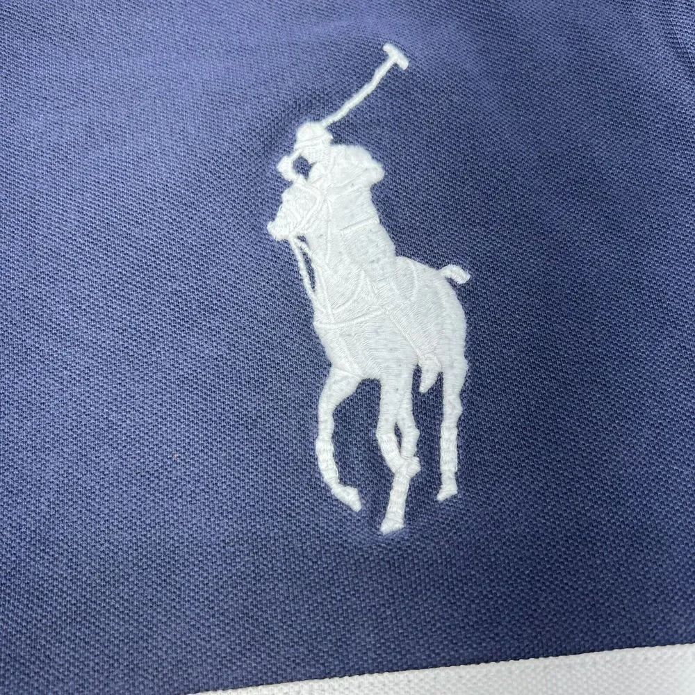 Polo Ralph Lauren Short Sleeve Big Pony Classic Fit Polo Emblem Men’s XL FLAW